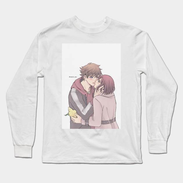 Sora and Kairi Long Sleeve T-Shirt by hallstheien